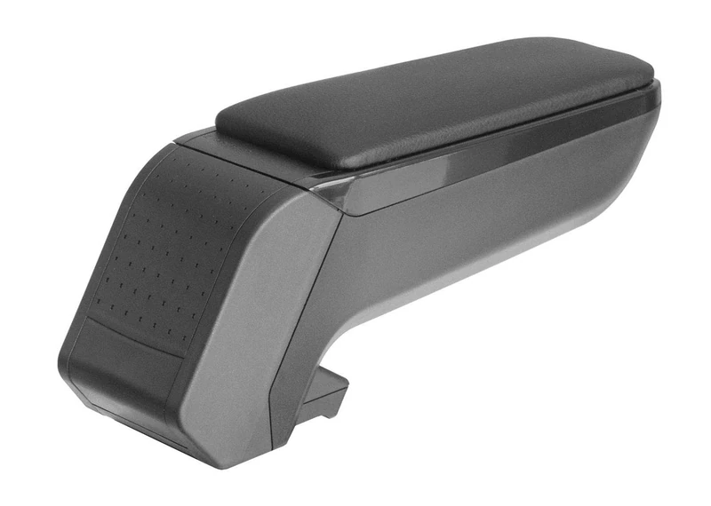 rati ARMSTER S ARMREST Compatible with FIAT Panda 2019- Black Artificial Leather