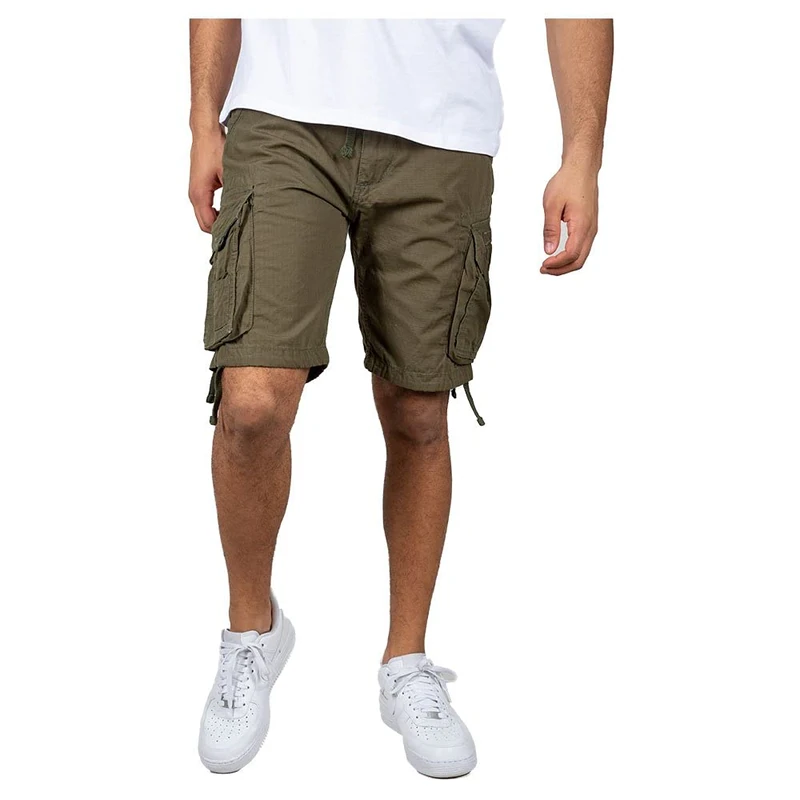 Alpha Industries Stream Short Mens, Dark Olive, 30