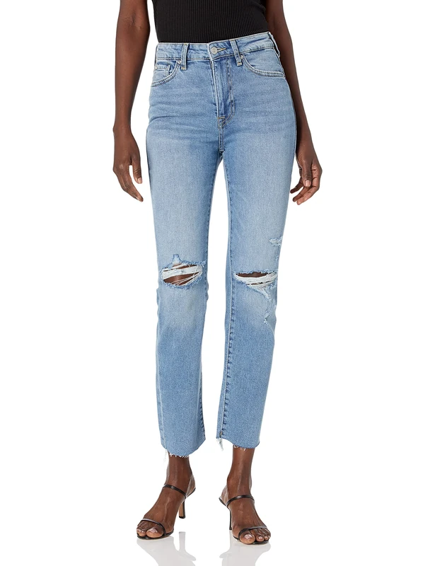 True Religion Women's Starr High Rise, Scenic Route Destroy, 25 - Image 1