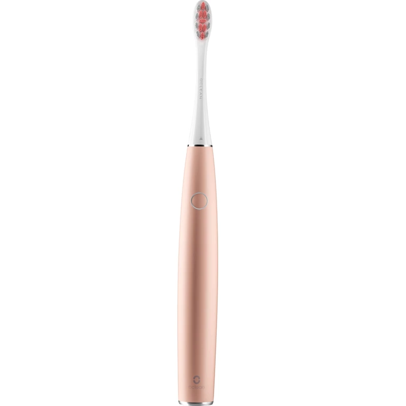 Oclean Air 2, Sonic Electric Toothbrush, Portable Ultra Quiet Design, Dupont Brush Head Bristles, 2h Quick Charge for 40 Days, IPX7 – Pink Rose