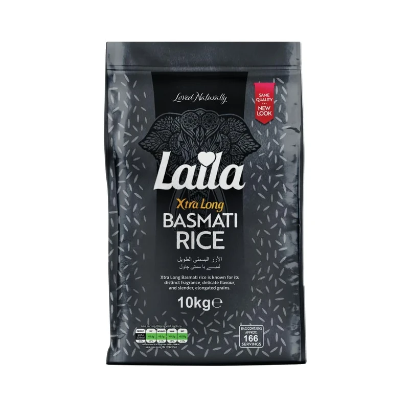 Laila Xtra Long Basmati Rice 10Kg