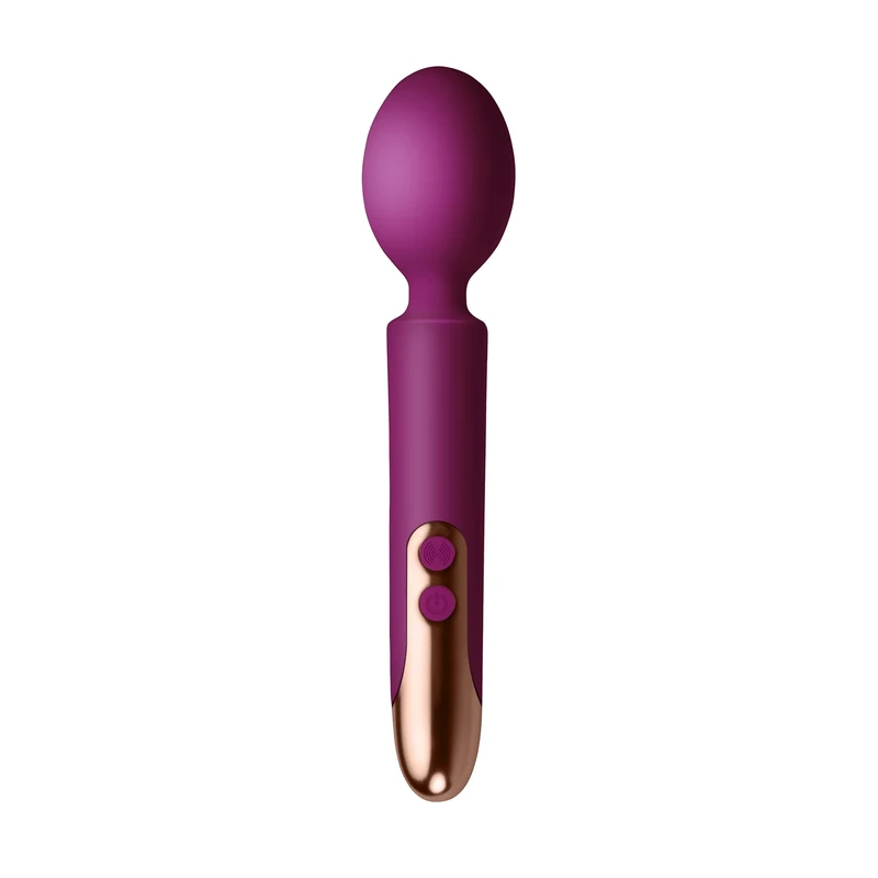 Rocks Off Oriel, Rechargeable Wand Vibrator, Fuchsia, Purple