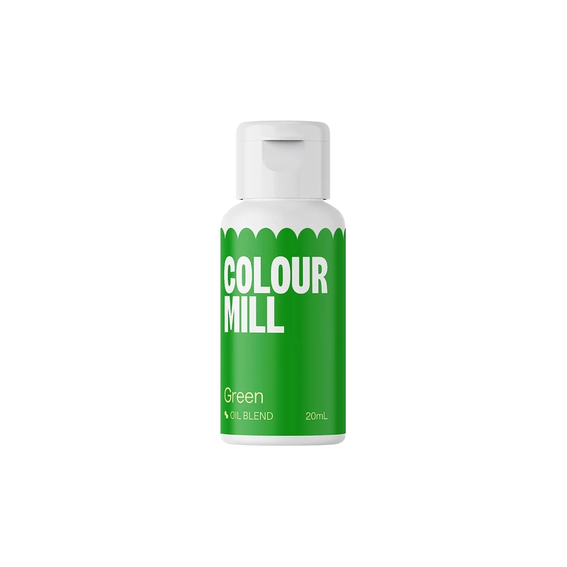 Colour Mill Oil Blend Food Colouring Green: Next Generation Oil Based Food Colours - 20 ml