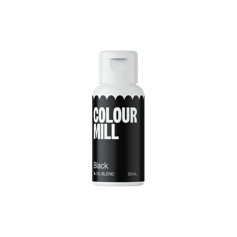 Black - Oil Based Food Colouring (20ml - 100ml) 20ml