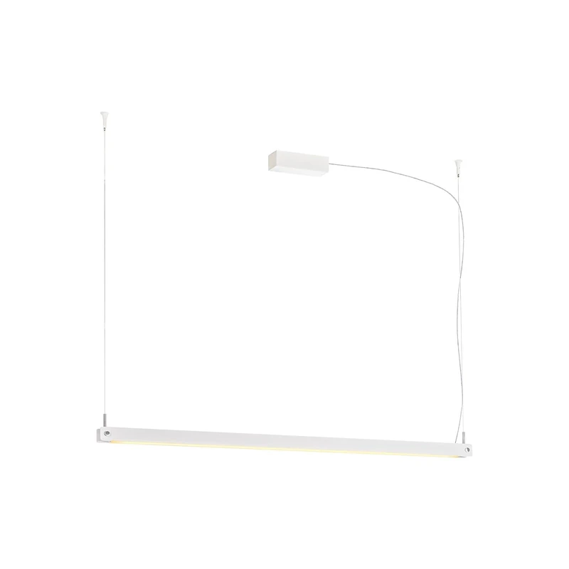 SLV Pendant Light NOYA PD Phase/Living Room lamp, Interior Lighting, Dining Room Drop Light, LED, Ceiling Light / 2700/3000K 32W 1861 / 2025lm White dimmable 115 Degrees