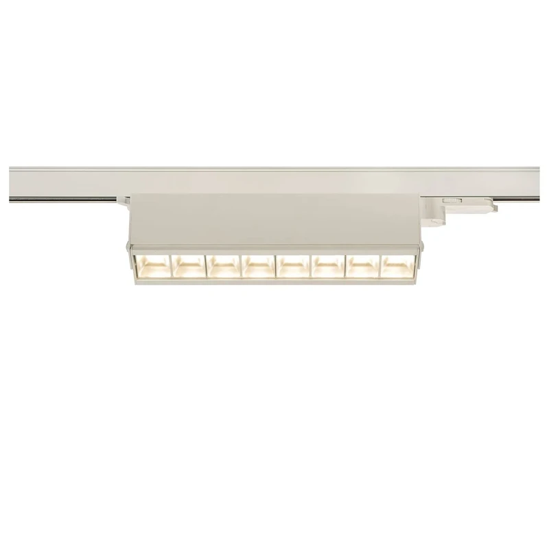 SLV 3-Phase System spot Sight Move/LED 3-Phase Spotlight, spot, Ceiling Spotlight, Ceiling Light, Track System, Indoor Lighting / 3000K 26W 2700lm White 75 Degrees