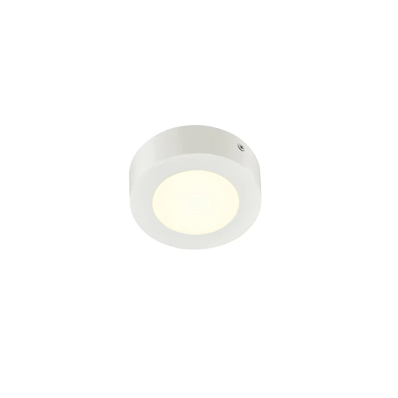 SLV Wall and Ceiling-Mounted Light Senser 12 CW/Interior Ceiling and Wall Lighting, Ceiling Spotlight / 4000K 8.2W 470lm White dimmable 110 Degrees
