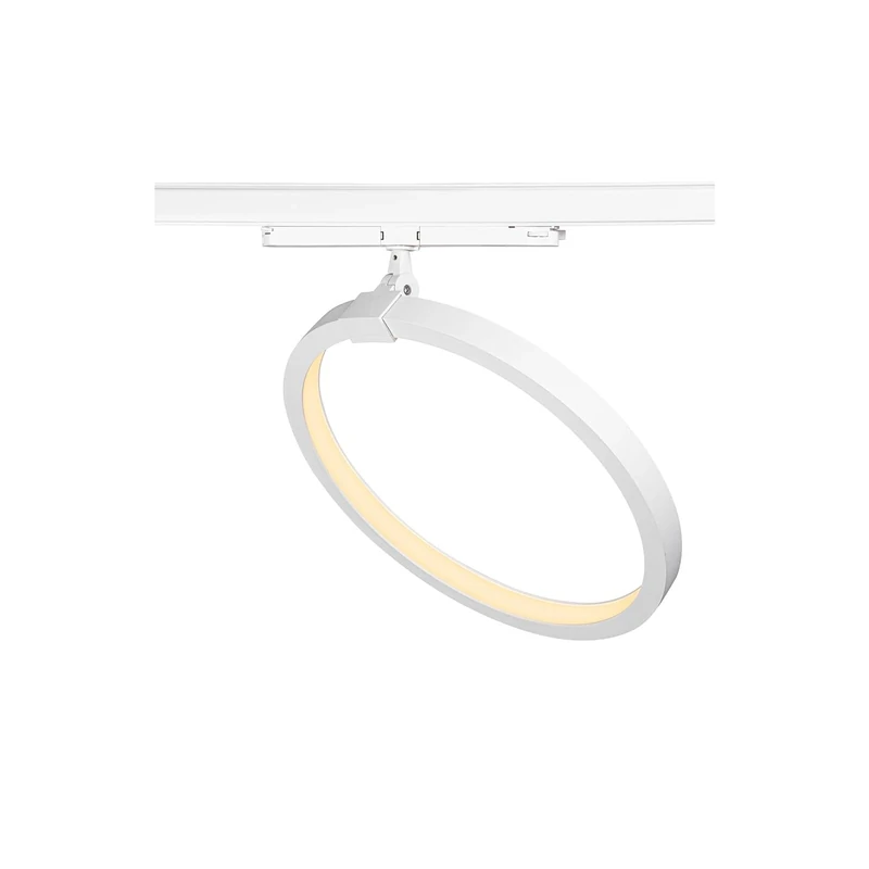 SLV 3-Phase System Spot ONE 40 Track DALI/LED 3-Phase Spotlight, spot, Ceiling Spotlight, Ceiling Light, Track System, Indoor Lighting / 3000K 15.2W 650lm White dimmable 170 Degrees