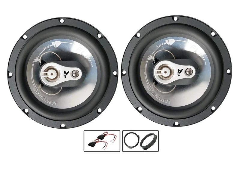 Malita Fiat Panda Speaker upgrade Rear Door Fli car speakers 6.5" 17cm 210W