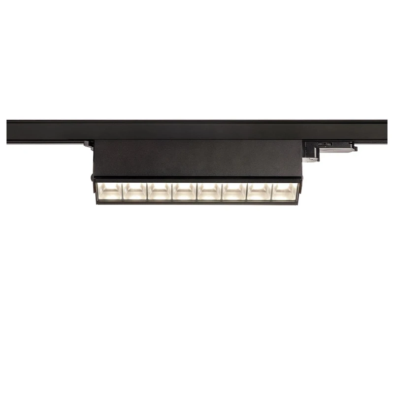 SLV 3-Phase System spot Sight Move/LED 3-Phase Spotlight, spot, Ceiling Spotlight, Ceiling Light, Track System, Indoor Lighting / 4000K 26W 3100lm Black 75 Degrees