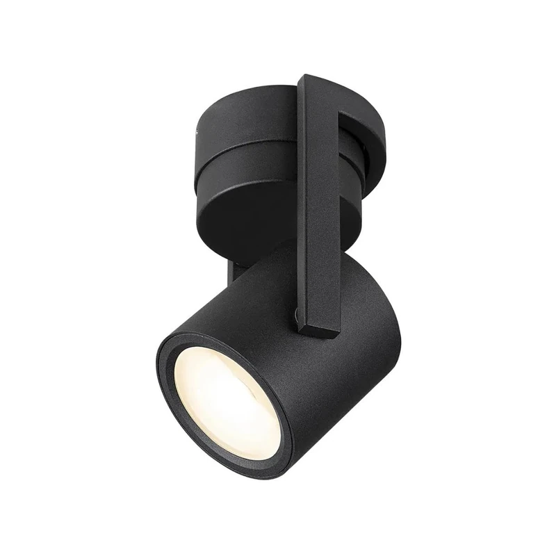 SLV Wall and Ceiling-Mounted Light Oculus CW/Interior Ceiling and Wall Lighting, Wall Surface-Mounted Light, Ceiling Spotlight / 2000-3000K 11W 36-780lm Black dimmable 100 Degrees