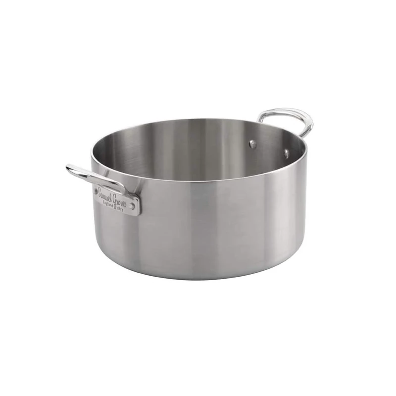 Samuel Groves Copper Core 5-ply Casserole Pan - 260mm