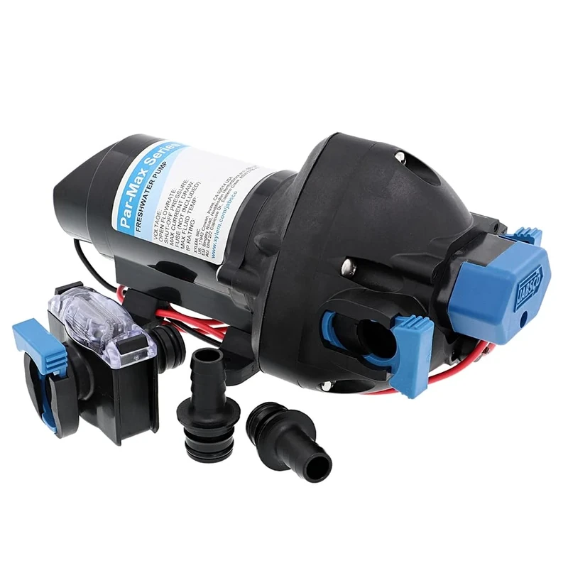 Jabsco 31395-4012-3A ParMax3 Marine Freshwater Delivery Pump - 12V, 3 GPM, 40 PSI Shut-Off - Image 1