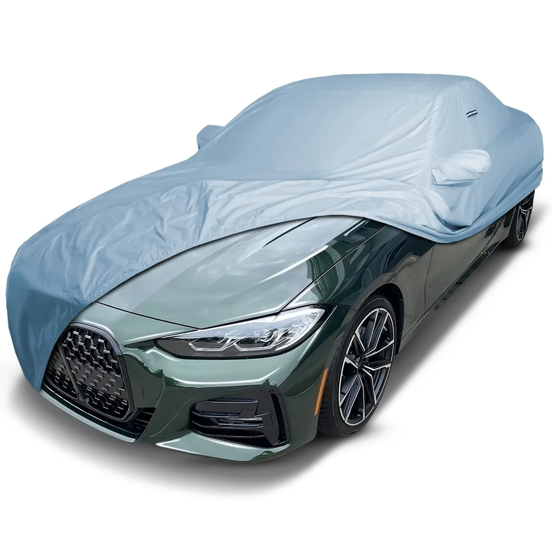 iCarCover Fits. [BMW 4-Series Coupe & Convertible] 2014 2015 2016 2017 2018 2019 2020 All Weather Waterproof Automobile Outdoor Full Exterior Dust Outdoor Sun Hail Protector Full Auto Car Cover