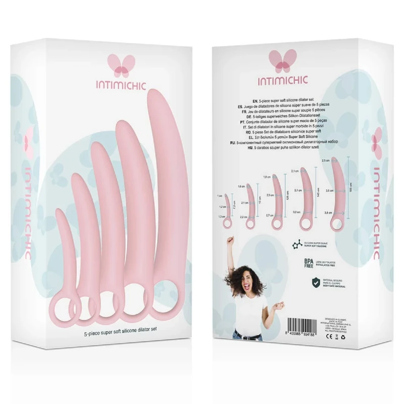 INTIMICHIC - Pack of 5 silicone dilators - Image 1