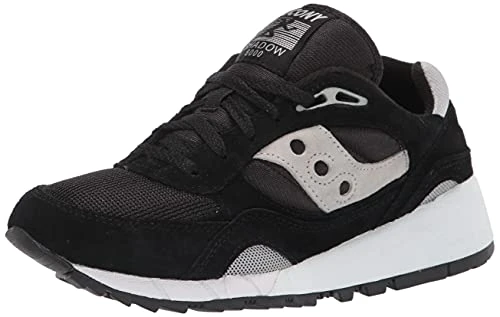 Saucony Unisex Shadow 6000 Ess U Sneaker, Black Grey, 7 UK