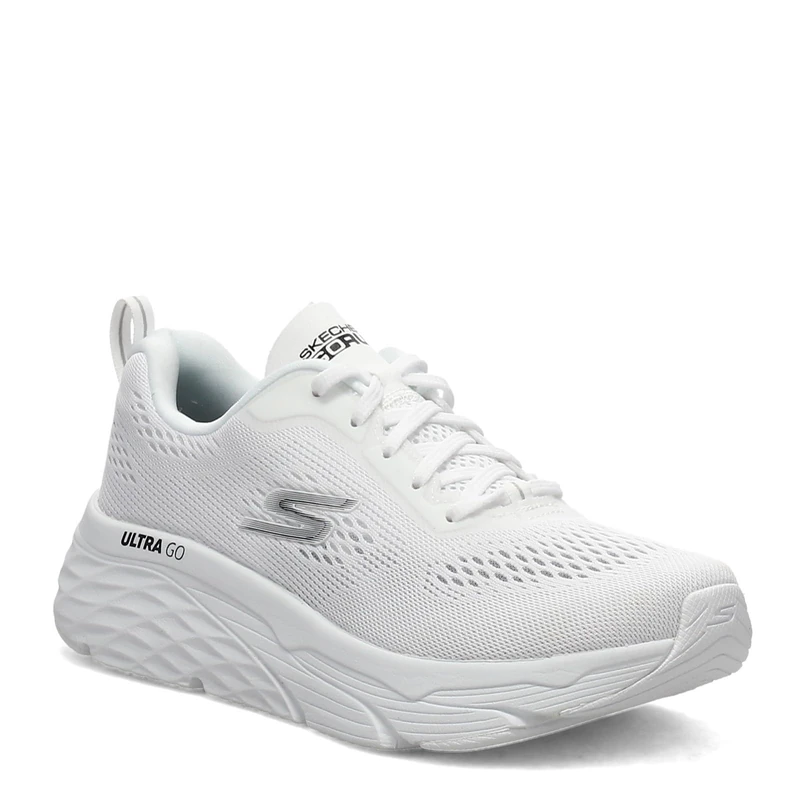 Skechers Max Cushioning Elite Mesh Lace-Up White 10 B (M)