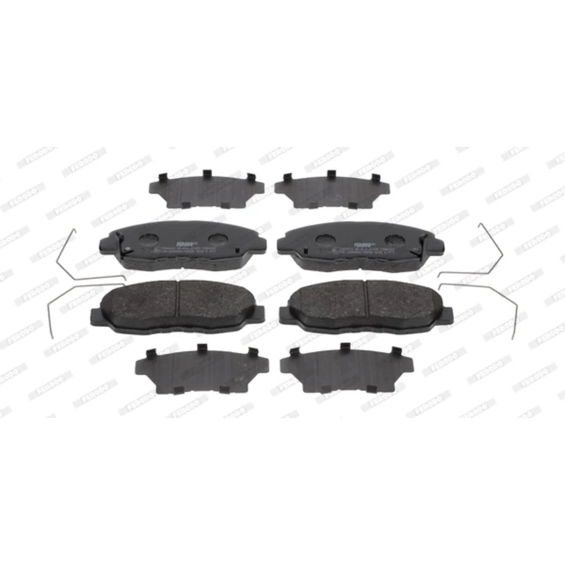 FERODO BRAKE PADS | FDB5022 | FRONT | FOR HONDA CIVIC IX 2012-2017 | OE-MATCHING QUALITY | ECO-FRICTION FUSE+ TECHNOLOGY