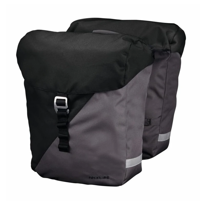 Tubus Carrier Systems Unisex - Adult Vida 2.0 Pannier Bags, Black/Grey, 24 L