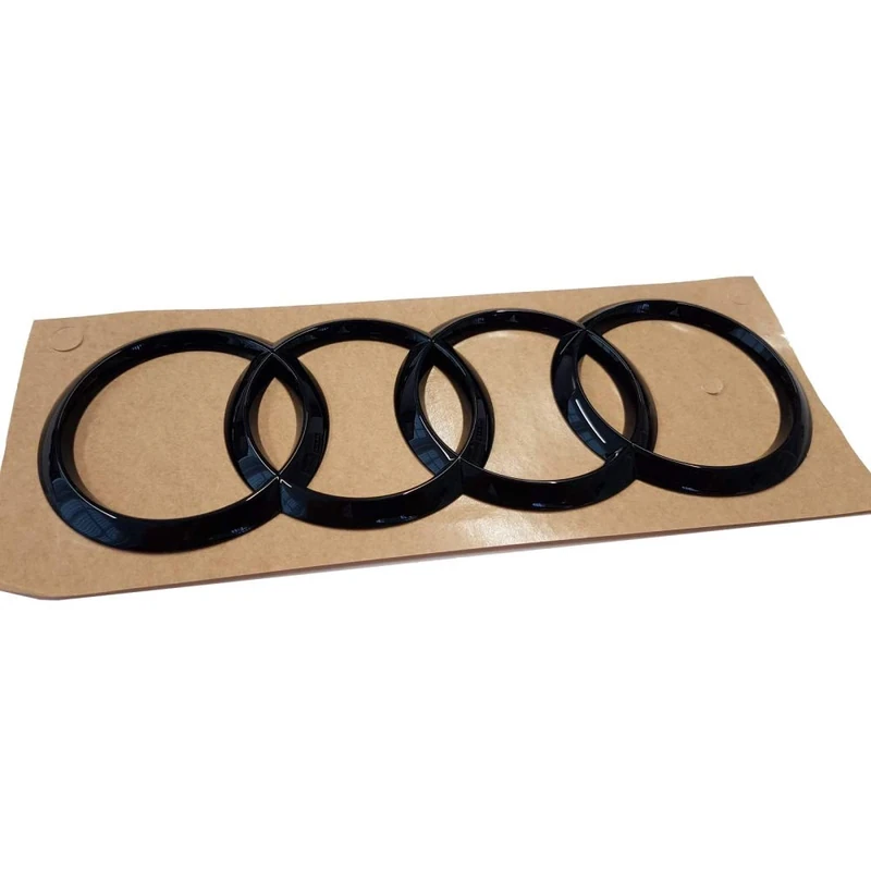 Audi 8V7071802 Rings Emblem Logo Black Tuning Exclusive Black Edition for Q3 (Type F3) Sportback