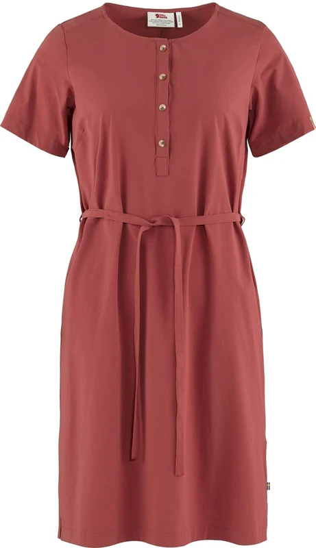 Fjällräven F87036-342 Övik Lite Dress, Raspberry Red, S