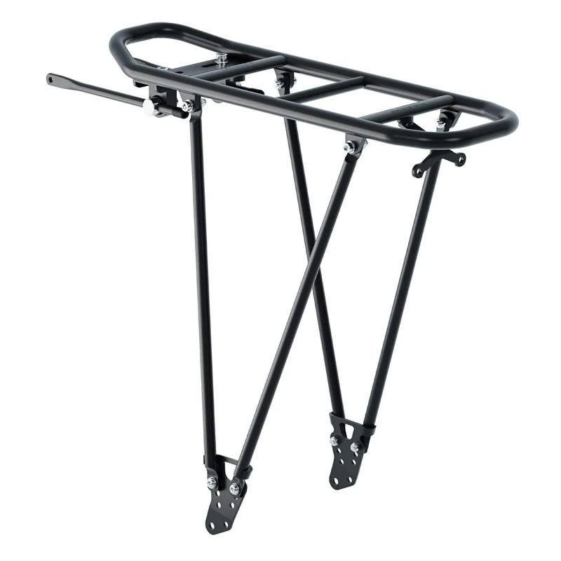 Tubus Unisex - Adult Racktime Foldit 2.0 System Pannier Rack, Black, 24-29