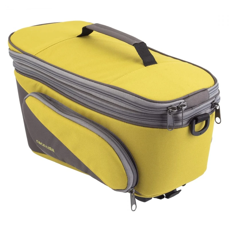 Tubus Carrier Systems GmbH Unisex - Adult Racktime System Talis Plus 2.0 Pannier Rack Bags, Green/Grey, One Size