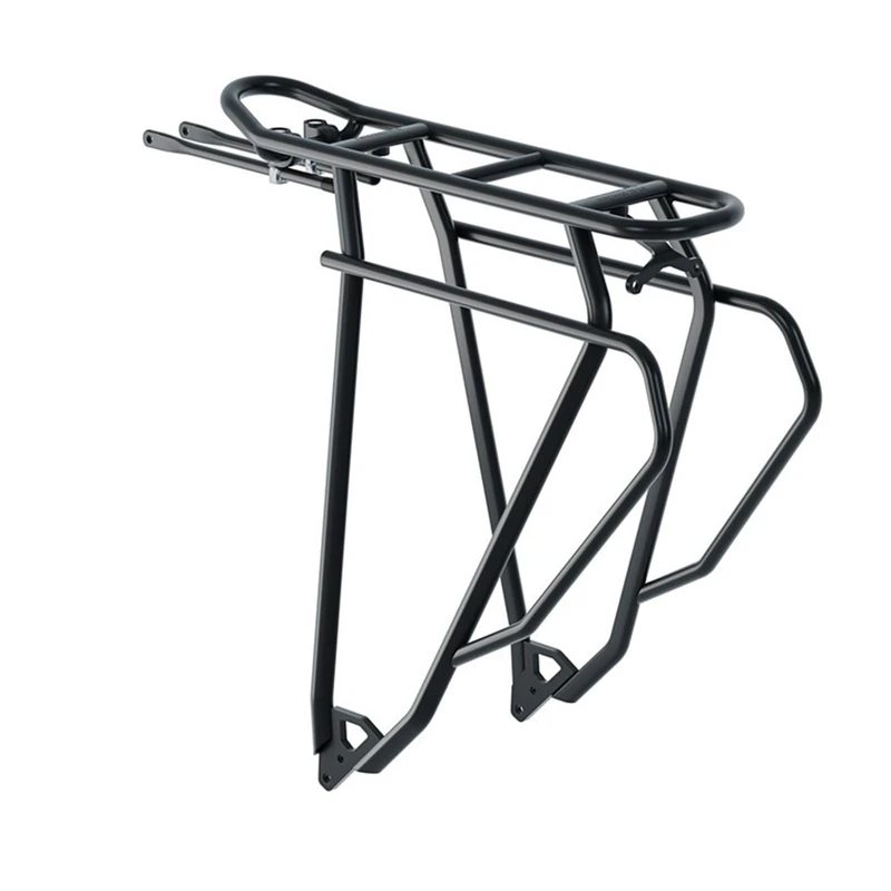 Tubus Unisex - Adult Lightit 2.0 Tour Pannier Rack, Black, 28