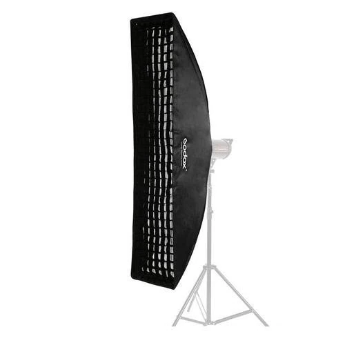 Godox Softbox Bowens Mount + Grid 40 x 180 cm Studio Photography Light Modifier for Precise Control and Stunning Shots Professional Photography Bowens Mount Compatibility