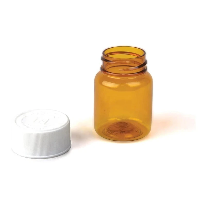 Fleming Medical MD62/1 Medicare Child Resistant Tablet Vial, 110ml Capacity, Pack of 150