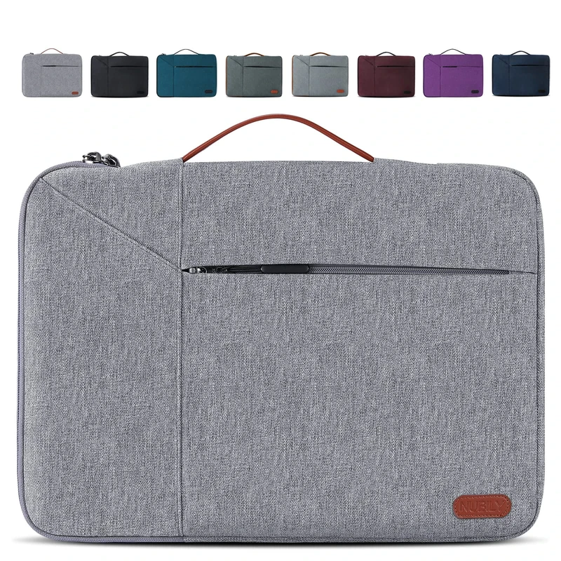 Laptop Case Sleeve 13.3-14 Inch Briefcase Waterproof Shock Resistant Laptop Cover Bag Compatible Notebook Chromebook ThinkPad Ultrabook, MacBook Pro 15 Inch 2016-2019