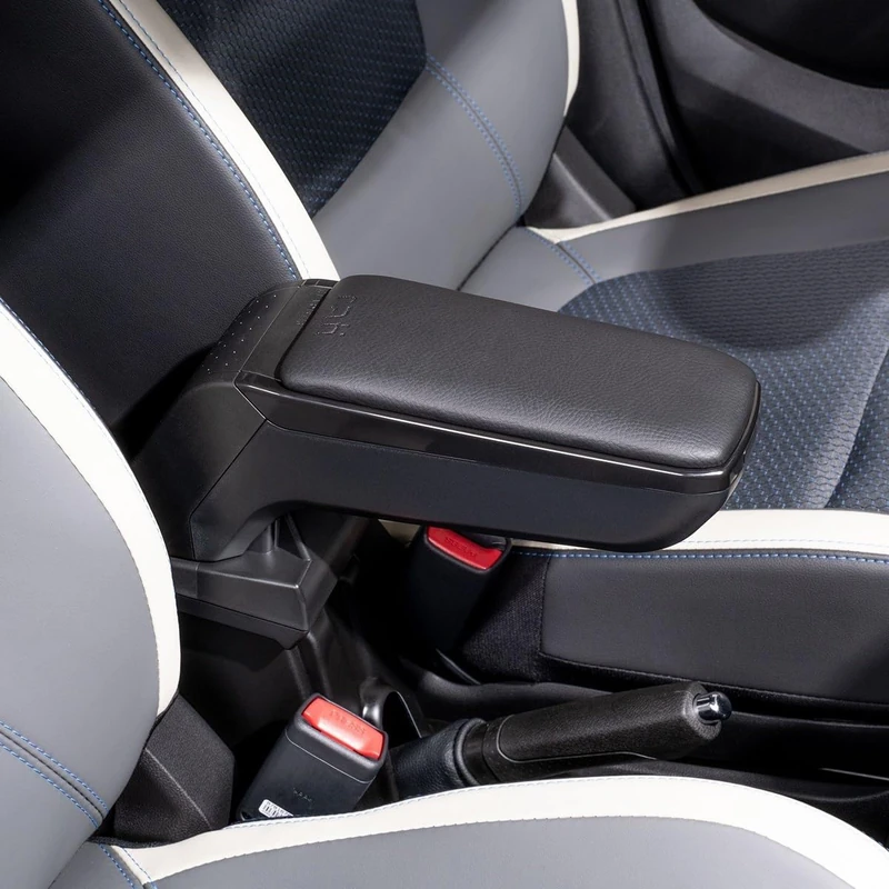 rati ARMSTER S ARMREST Compatible with Ford C-MAX 2010-2019 Black Artificial Leather - Image 1