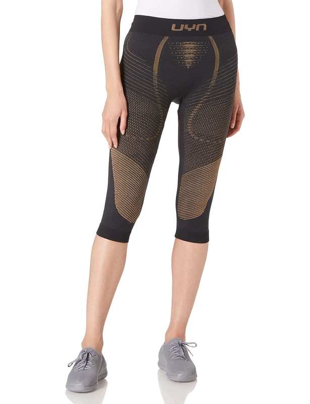 UYN Damen Lady Cashmere Shiny 2.0 UW Pants MEDIUM Unterwäsche, Celebrity Gold, S/M