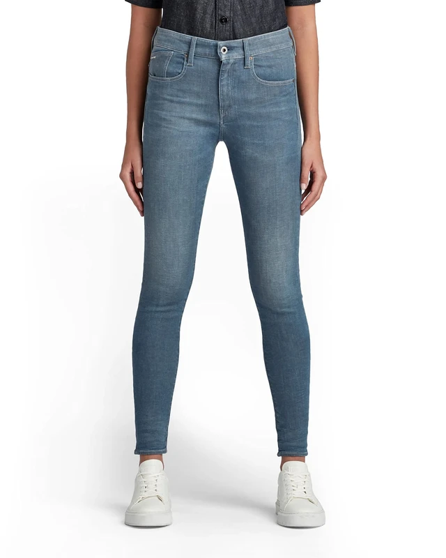 G-Star Women's Lhana Skinny Jeans, Blue (worn in gravel blue D19079-C431-B844), 25W / 32L