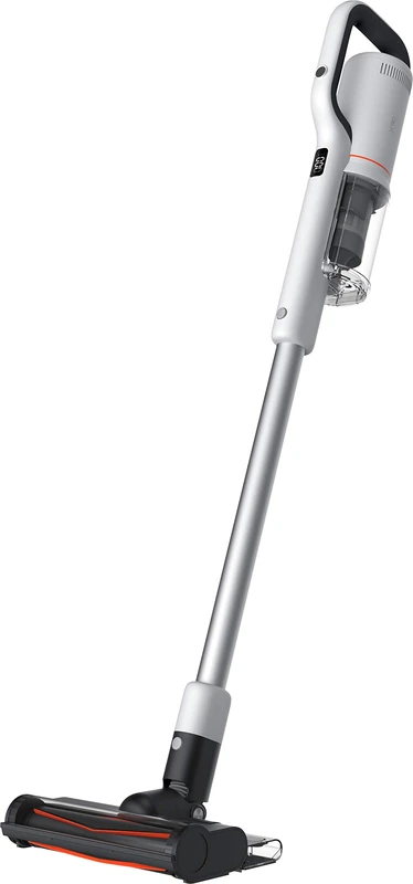 ROIDMI X30 Battery Wiping Function, Bagless, HEPA Filter, 6 Filter Levels, Antibacterial Brush, Up to 70 Minutes Battery Life, LED Lighting, Wall Mount, White, 435 W, 0.55 Litres
