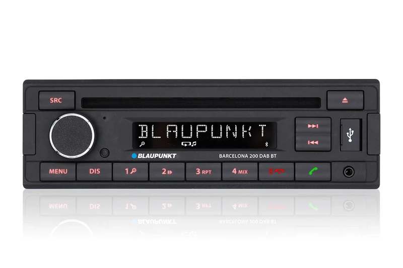 Blaupunkt BARCELONA200DAB Single Din Stereo with DAB+, Bluetooth, CD, USB & AUX