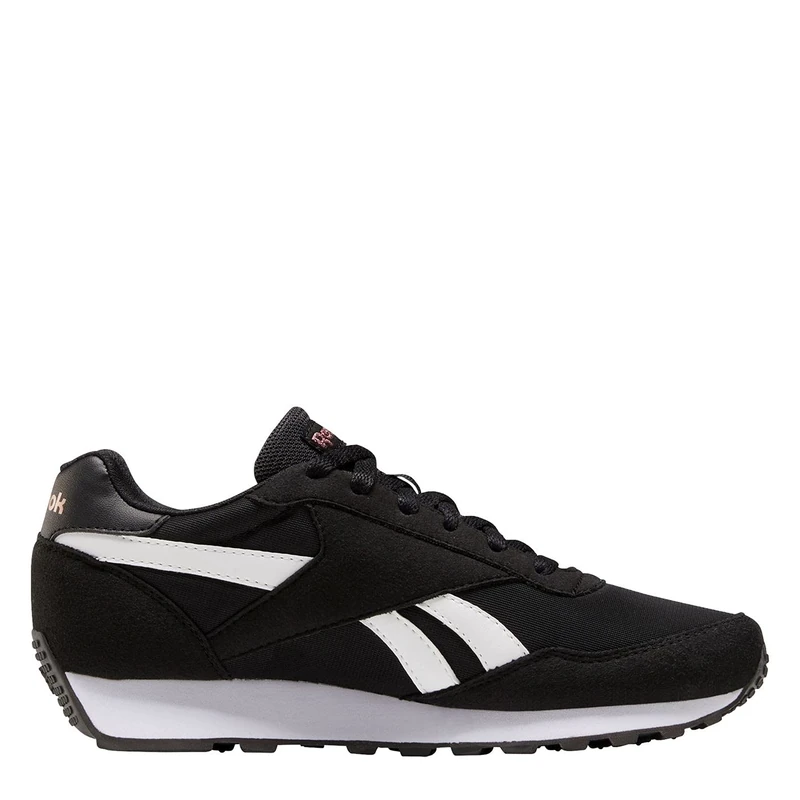 Reebok Women's Rewind Run Trainer, Core Black White Blush Metal, 4.5 UK