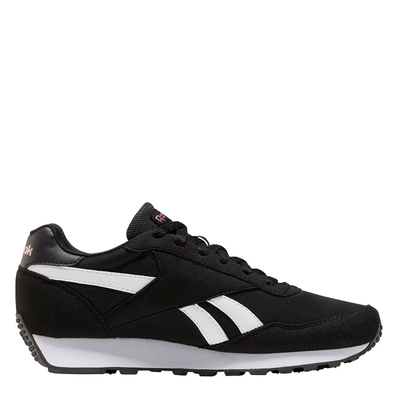 Reebok Women's Rewind Run Trainer, Core Black White Blush Metal, 8.5 UK