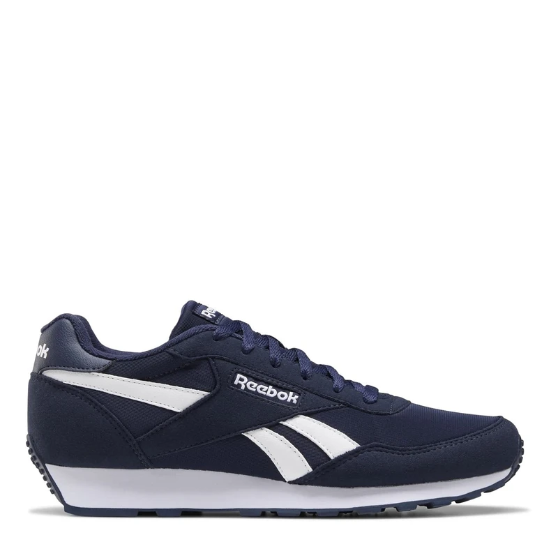 Reebok Men Rewind Run Sneaker, Vector Navy/White/Vector Navy, 6.5