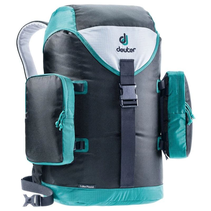 Deuter Lake Placid Retro Daypack (27 L),Black-tin