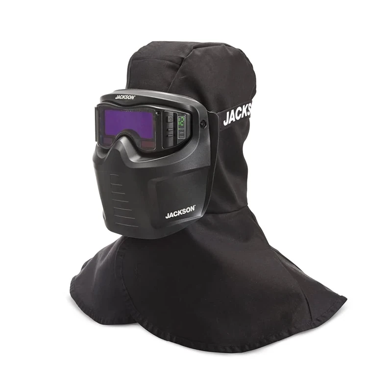 Jackson Safety Rebel ADF Welding Mask, True Color Technology, Wrap Around Protection, ADF System, Flame Resistant, 46200