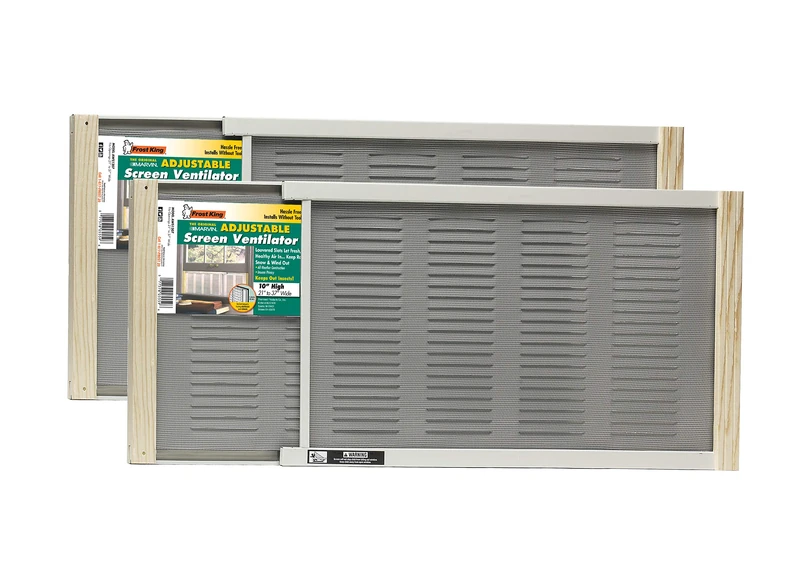 Frost King 2AWS1207 WB Marvin Adjustable Window Screen, Natural - Image 1