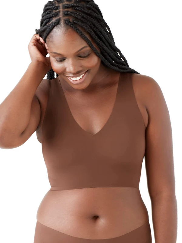 True & Co Women's True Body V Neck Bra - - S (32C/D/34A/B) - Image 1