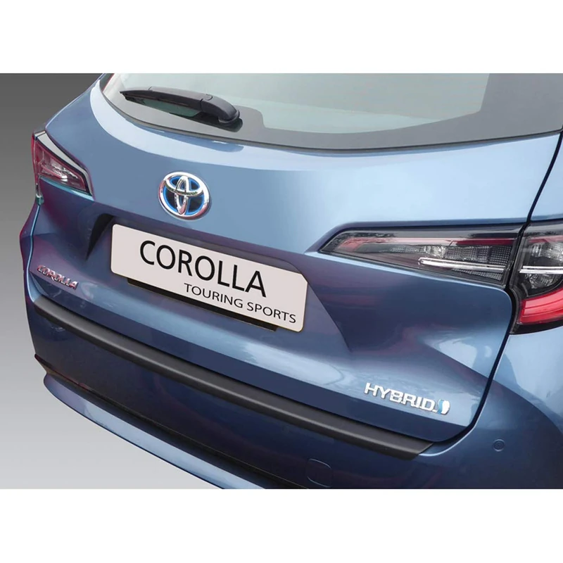 RGM ABS Rear bumper protector compatible with Toyota Corolla Touring Sports 2019- Black