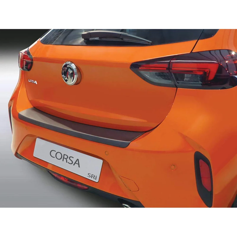 RGM ABS Rear bumper protector compatible with Opel Corsa F GS-Line 5 doors 2019- Black - Image 1