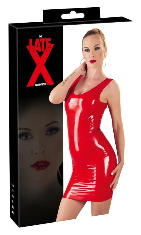 Late X Dress-29001733011 Red XS - Image 1