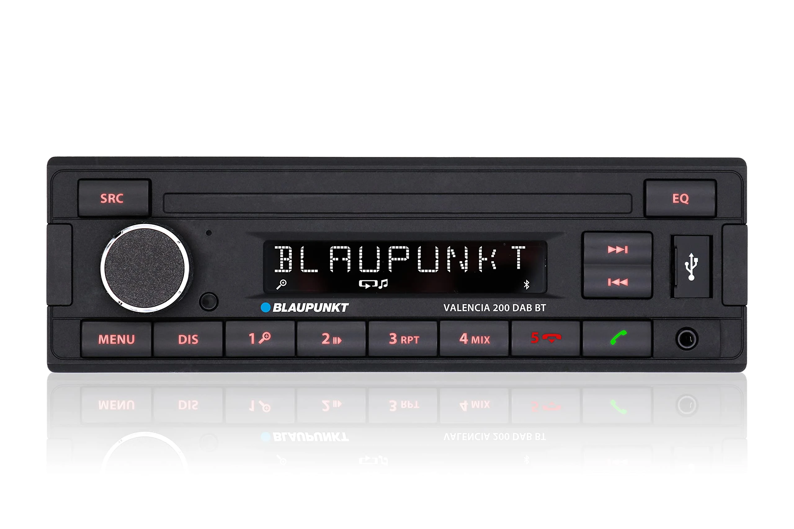 Blaupunkt Valencia 200 DAB BT | DAB+, Bluetooth, RDS Tuner, Handsfree, USB, Aux-In