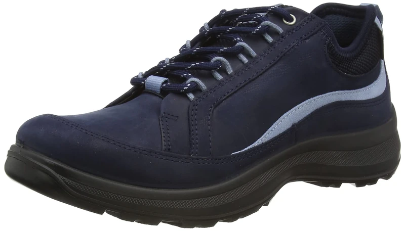 Hotter Women's Explore GTX Navy Multi Lace Up Gore-Tex Boots, 4 - Image 1