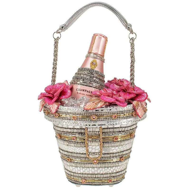 MARY FRANCES Women's Champagne on Ice Top Handle Bag, Multicolored, One Size - Image 1