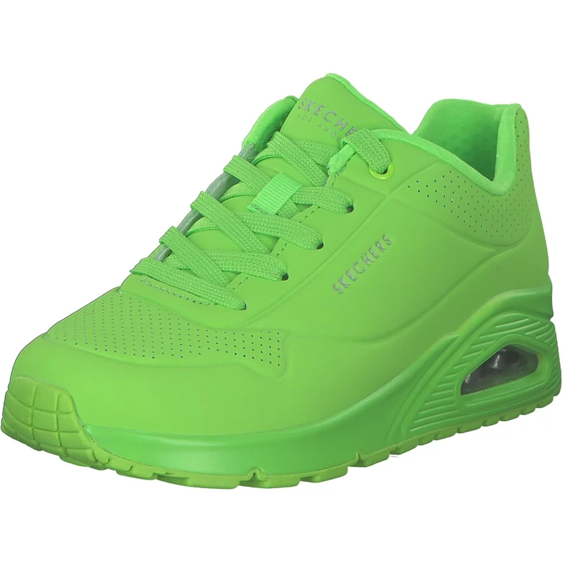 Skechers Women Uno Night Shades Lace-up, Green, 7 UK
